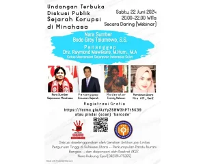 Gaungkan Komitmen Anti Korupsi Melalui Webinar, GAK Sulut Ajak Warga Bergerak Bersama