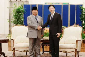 Bertemu PM Singapura, Prabowo Tegaskan Kesiapan Kerja Sama Pertahanan