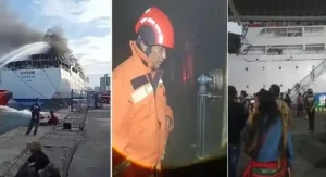 KM Umsini Terbakar, Penumpang Lompat dari Kapal