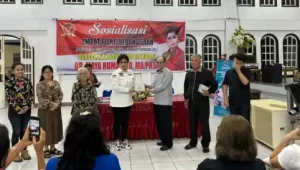 Sosialisasi Empat Pilar Kebangsaan Maya Rumantir Jangkau Komunitas Gereja