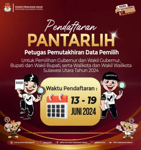 Informasi Pendaftaran PANTARLIH