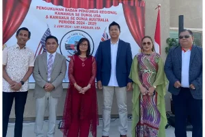 Badan Pengurus Regional Kawanua Sedunia USA dan Australia Resmi Dikukuhkan