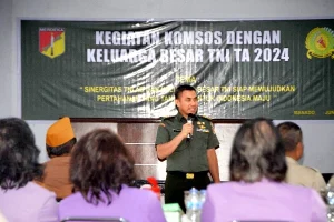 Korem 131/Santiago dan Keluarga Besar TNI Bertemu, Eratkan Persatuan Jaga Keutuhan NKRI