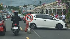 Lalu Lintas Pusat Kota Tomohon Butuh Pengawasan Ekstra