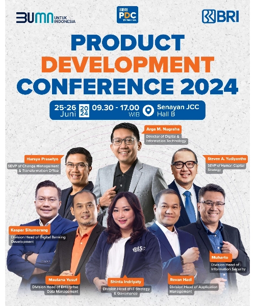 BRI Bawa Inovasi dan Pengalaman Transformasi Digital di Gelaran Product Development Conference 2024