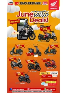 Tridjaya Motor Samrat Promo Besar-besaran, Uang Muka Murah dan Bagi Banyak Hadiah