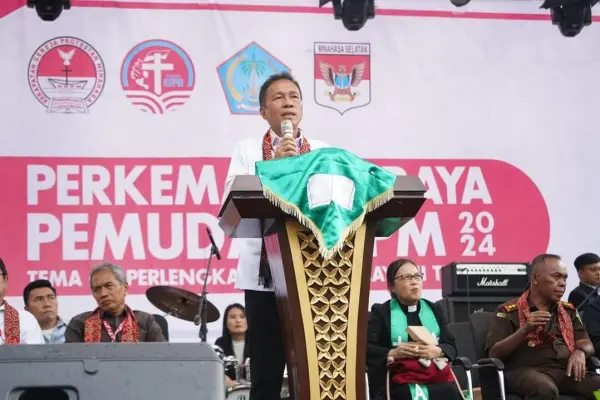 Perkemahan Raya Pemuda KGPM Dibuka, Bupati Franky Wongkar: Jadilah Teladan Bagi Banyak Orang