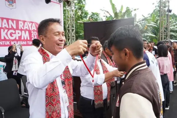 Perkemahan Raya Pemuda KGPM Dibuka, Bupati Franky Wongkar: Jadilah Teladan Bagi Banyak Orang