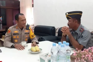 Tingkatkan Koordinasi, Kalapas Amurang Kunjungi Polres Minsel
