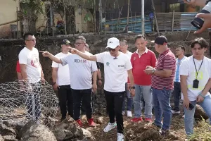 Joune Ganda Perintahkan Jajaran Gerak Cepat Atasi Dampak Longsor di Desa Talawaan