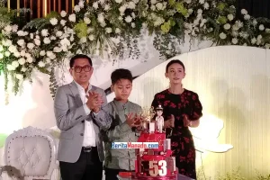 Joune Ganda di HUT ke-53: Jadi Bupati Harus Siap Dibully