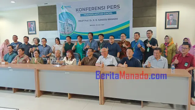 Operasi Kedua Sukses, Tim RSCM Optimis dengan Tim Transplantasi Ginjal RS Kandou Manado