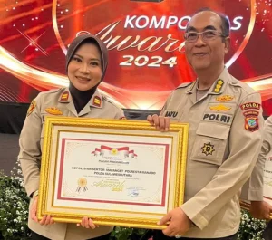 Polsek Mapanget Raih Penghargaan Kompolnas Award 2024