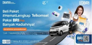 Rezeki Nomplok! Beli Paket Hemat Lengkap Telkomsel via BRImo Bisa Dapat Wuling Air ev
