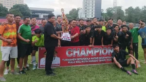 Kalah 0-1 Dari Singkil di Final, Kecamatan Malalayang Tetap Puncaki Klasemen dengan Selisih gol