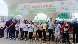 Pemeriksaan Kesehatan Gratis dan Bakti Sosial yang Diprakarsai PT Manado Utara Perkasa Sukses