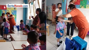 TK Musafir GMIM Lahai Roi Malalayang Ikut Sukseskan PIN Polio