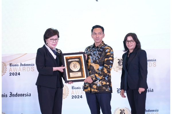 BRI Jadi Bank Persero dengan Kinerja Terbaik pada Penghargaan Bisnis Indonesia Award 2024