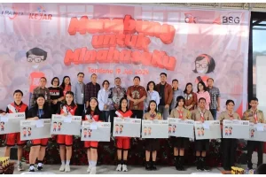 Bank SulutGo Tumbuhkan Budaya Menabung Sejak Dini Bagi para Pelajar di Minahasa