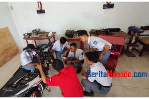 Layanan Pos AHASS TEFA di SMK Binaan Cara DAW Dorong Peningkatan SDM