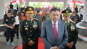 Perayaan HUT Bhayangkara di Halaman Kantor Gubernur Sulut Berlangsung Meriah
