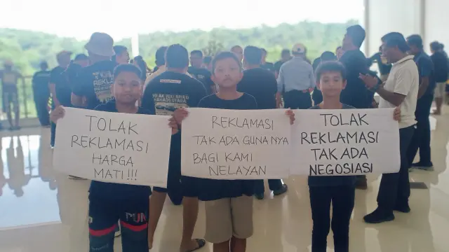 Pihak Pengembang Hentikan Sementara Reklamasi Pantai Manado Utara