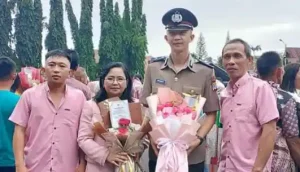 Alangkah Bahagianya, Orangtua Profesi Petani dan Pedagang, Anaknya Jadi Polisi