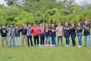 Relawan Buruh Minut Satu Barisan Dukung Joune Ganda – Kevin Lotulung Lanjutkan Kepemimpinan