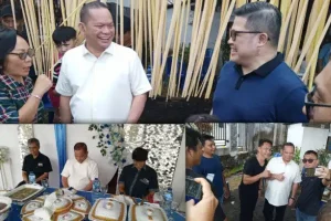 Elly Engelbert Lasut Jadi Objek Swafoto di Pengucapan Syukur Minahasa Selatan
