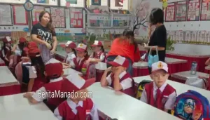 SD Katolik Santa Monica Langowan Gelar MPLS
