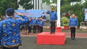 Apel Korpri, Bupati Jemmy Kumendong Sampaikan Hal Penting Ini