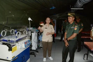 Pangdam XIII/Merdeka Minta Rumkit Lapangan Bisa Digunakan Kapanpun Dibutuhkan