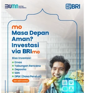Kini Bisa Buka Tabungan Emas di BRImo, Lebih Aman dan Nyaman