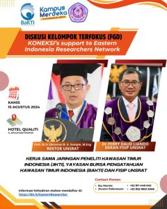 Gelar Kegiatan Spektakuler, FISIP Unsrat Konsolidasi Peneliti se-Sulut