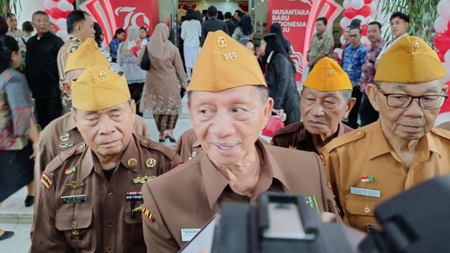 Ketua LVRI Sulut Theodorus Dondokambey: Para Pejuang Rela Korbankan Nyawa, Jangan Lupakan Sejarah Itu!