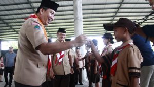 Hadiri Apel Akbar Pramuka, Steven Kandouw Ungkap Tantangan yang Dihadapi Generasi Muda