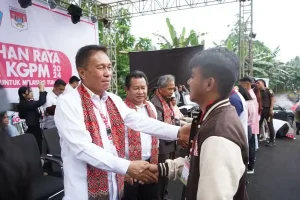 Perkemahan Raya Pemuda KGPM Tahun 2024, Bupati Franky Wongkar: Jadilah Teladan Bagi Banyak Orang
