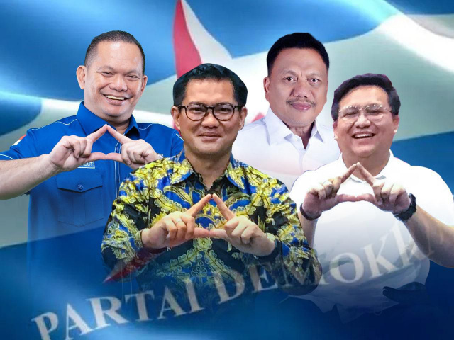 Sah! Joune Ganda dan Kevin Lotulong Terima SK dari Demokrat