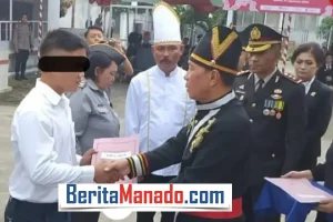 Tiga Warga Binaan Lapas Amurang Bebas usai Terima Remisi di Hari Kemerdekaan RI ke-79