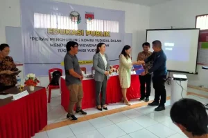 Komisi Yudisial Edukasi Warga Minsel di Kecamatan Amurang Timur