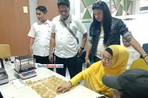 BREAKING NEWS: Ditreskrimsus Polda Sulut Kembalikan Emas 18,7 Kilogram ke Lilis Suryani Damis