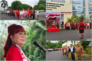 Momen Syukur HUT ke-79 RI, Dirut Ivonne Rotty Harap Bawa Inspirasi bagi RS Kandou