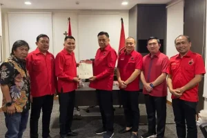 Ronald Kandoli-Fredy Tuda Terima SK DPP PDIP, DPC Mitra Komando Mesin Partai Bergerak Menangkan