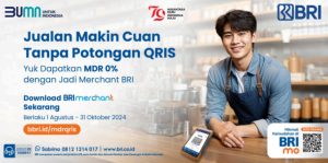 Nikmati Transaksi QRIS Tanpa Biaya di BRI Merchant, Ini Caranya!