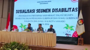 Gelar Sosialisasi Hak Disabilitas dalam Pilkada, Ketua KPU Manado Ferley Kaparang Sebut Hal Penting Ini