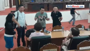 Astaga, Indra Liempepas dan Ferdinand Dumais Hadiri Gladi DPRD Manado 2024-2029, Gimana Jadinya?