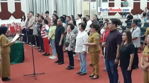 Perebutan Kursi DPRD Manado Antara Indra Liempepas dan Ferdinand Dumais Sengit, Gladi Hanya dihadiri 39 Orang