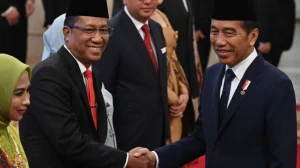 Usai Menghadap Jokowi, Menkumham Supratman Andi: Masak Pemerintah Cawe-cawe Urusan Parpol