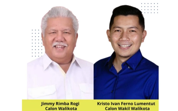 Beredar Paslon Jimmy Rimba Rogi dan Kristo Lumentut, Begini Pernyataan Vian Walintukan