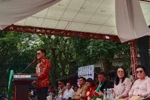 Joune Ganda Sambut Ribuan Lansia GMIM, Bahagia Minut Jadi Tuan Rumah Hapsa 2024